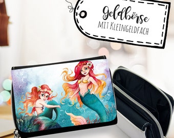 Wallet purse mermaid mermaid mermaid girl underwater underwater gk135