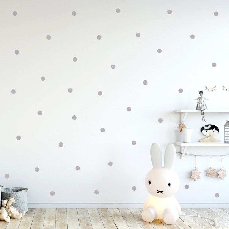 Wall sticker dots 60 pieces each 4 cm M2231 image 1