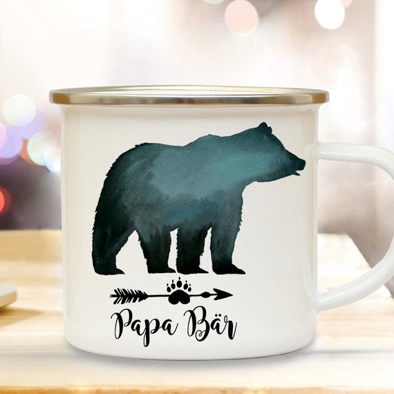 Floral Mama Bear Alaska Camp Mug