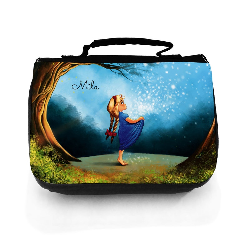 Wash bag toiletry bag starry sky with name wt117 image 1