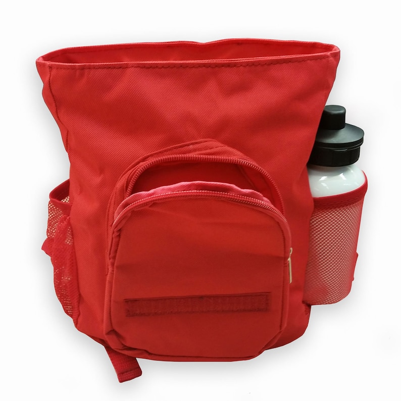 Children/'S Backpack Indian Fox Heart Red Pink Nursery Backpack Bag Wish Name kgn060