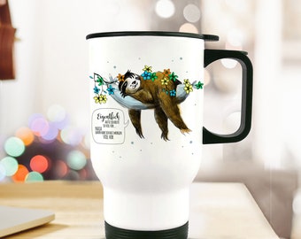 Thermo mug cup sloth sloth tb69