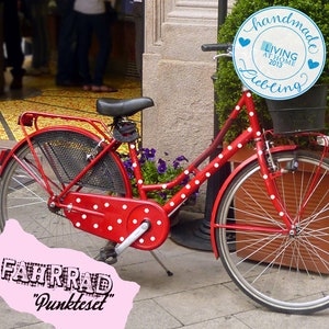 Fahrradaufkleber-Set 'Punkte Dots' – 70 Stück, 1,5 Cm Durchmesser, Wasserfest, In Pink & Anderen Farben
