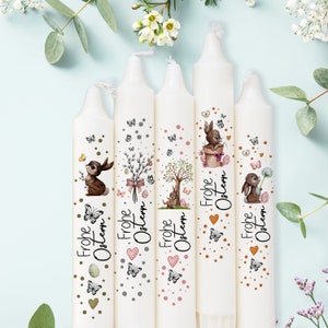 Candle candles stick candle gift Happy Easter bunny rabbits Easter bunnies Easter gifts Easter gifts Easter decorations souvenirs kl18-22