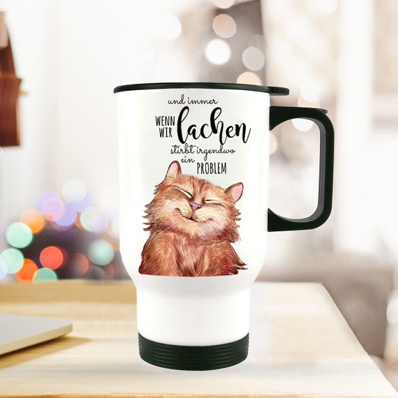 Taza termo cafe to go gato tb107