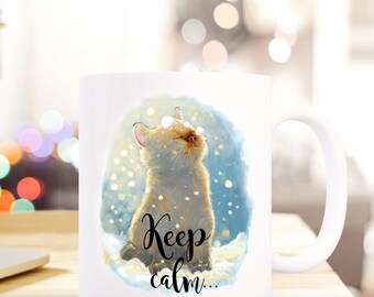 Regalo taza de café gato gatito magia ts406