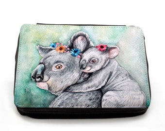 Federmappe Federtasche Mäppchen Koalas Name fm138