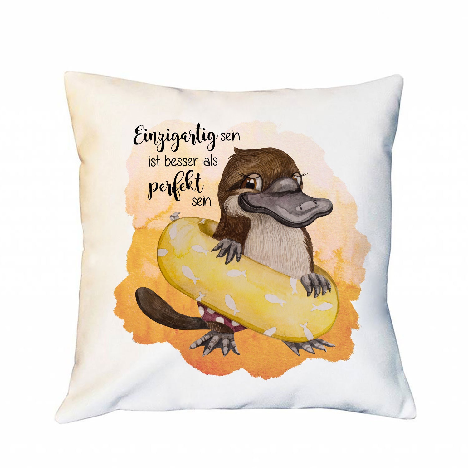 Platypus Pillow Etsy UK