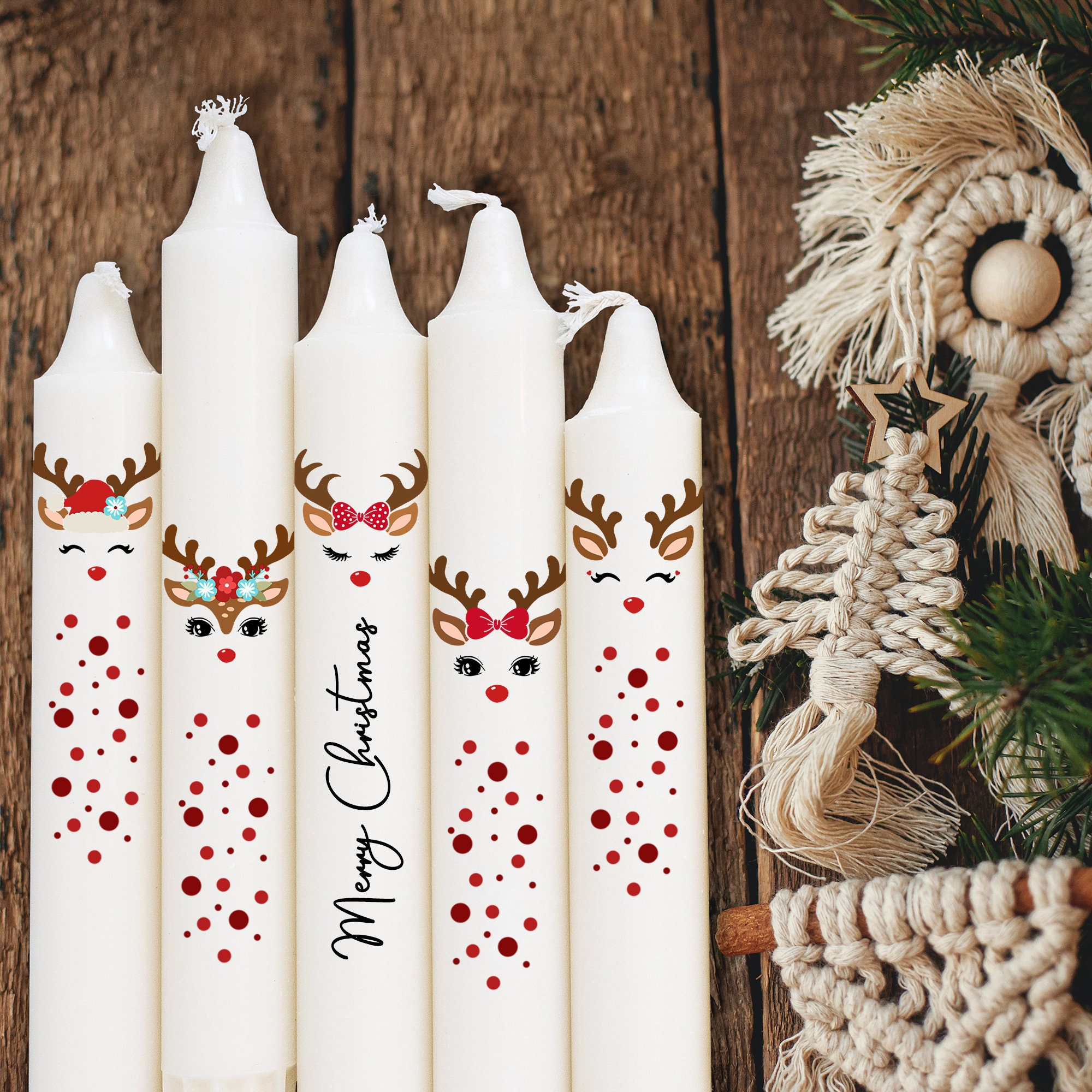 Bomboniera Cresima Con Candela, Coccinella Rossa E 5 Confetti - Kit Confezionato Con Scatola A Casetta