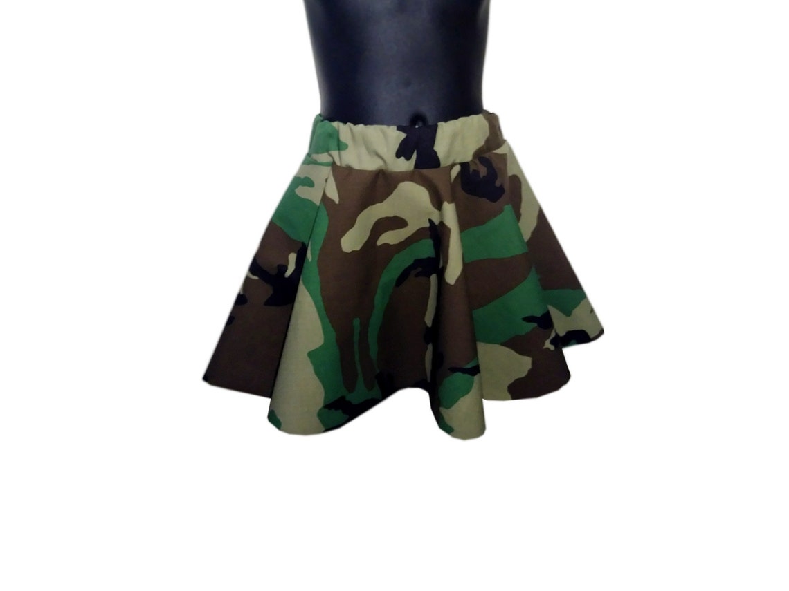 Girls Camouflage Skirt Camouflage Twirl Skirt Girls Jean - Etsy