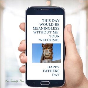 Customizable Digital Father's Day Card Video – Personalized Animated E-Card for Dad, Unique Father’s Day Gift, Father's Day eCard