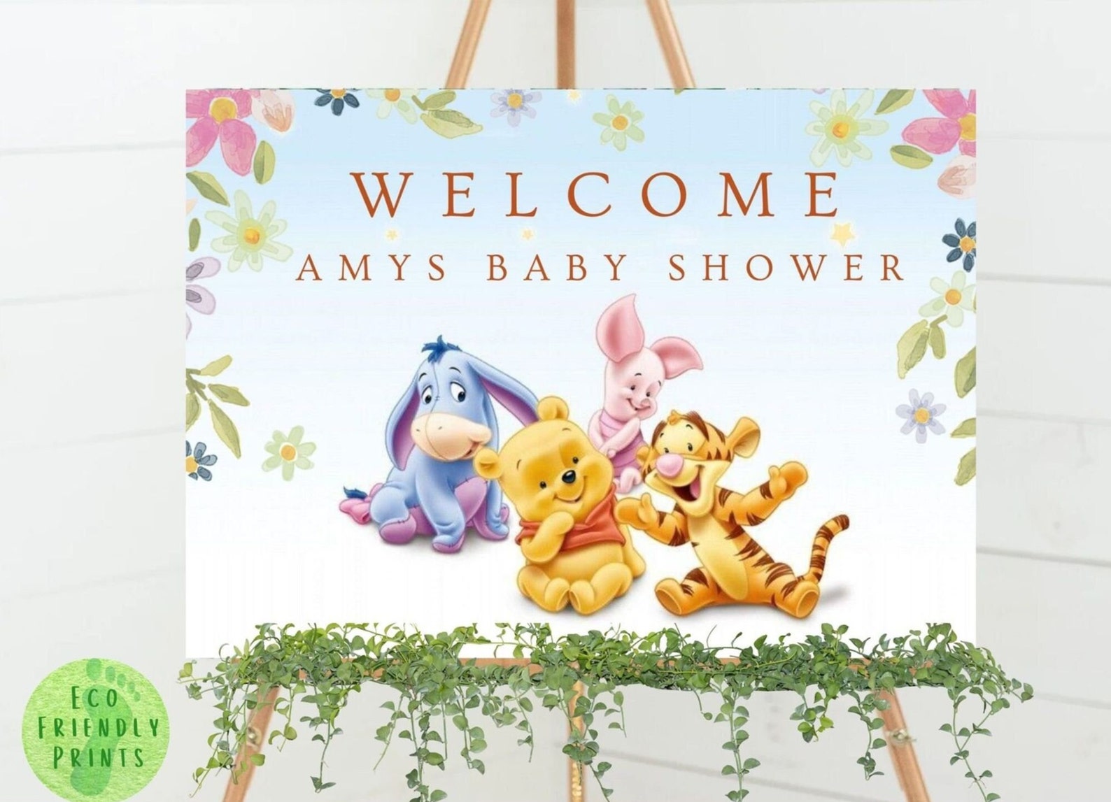 Editable Pooh Bear Baby Shower Invitation Boy or Girl Template - Etsy
