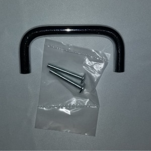 Chrome Pull Handle, Silver, Metal