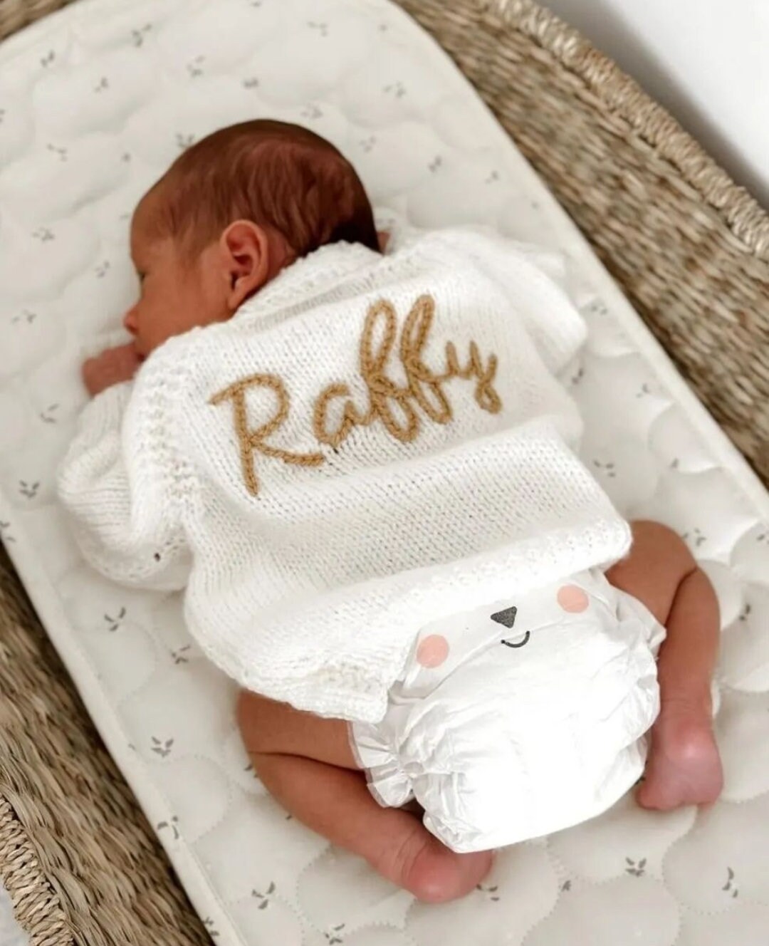 Personalised Baby Cardigan