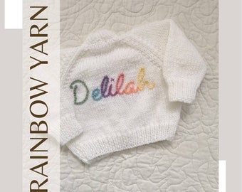 Rainbow Yarn | Add Rainbow Yarn option to your order