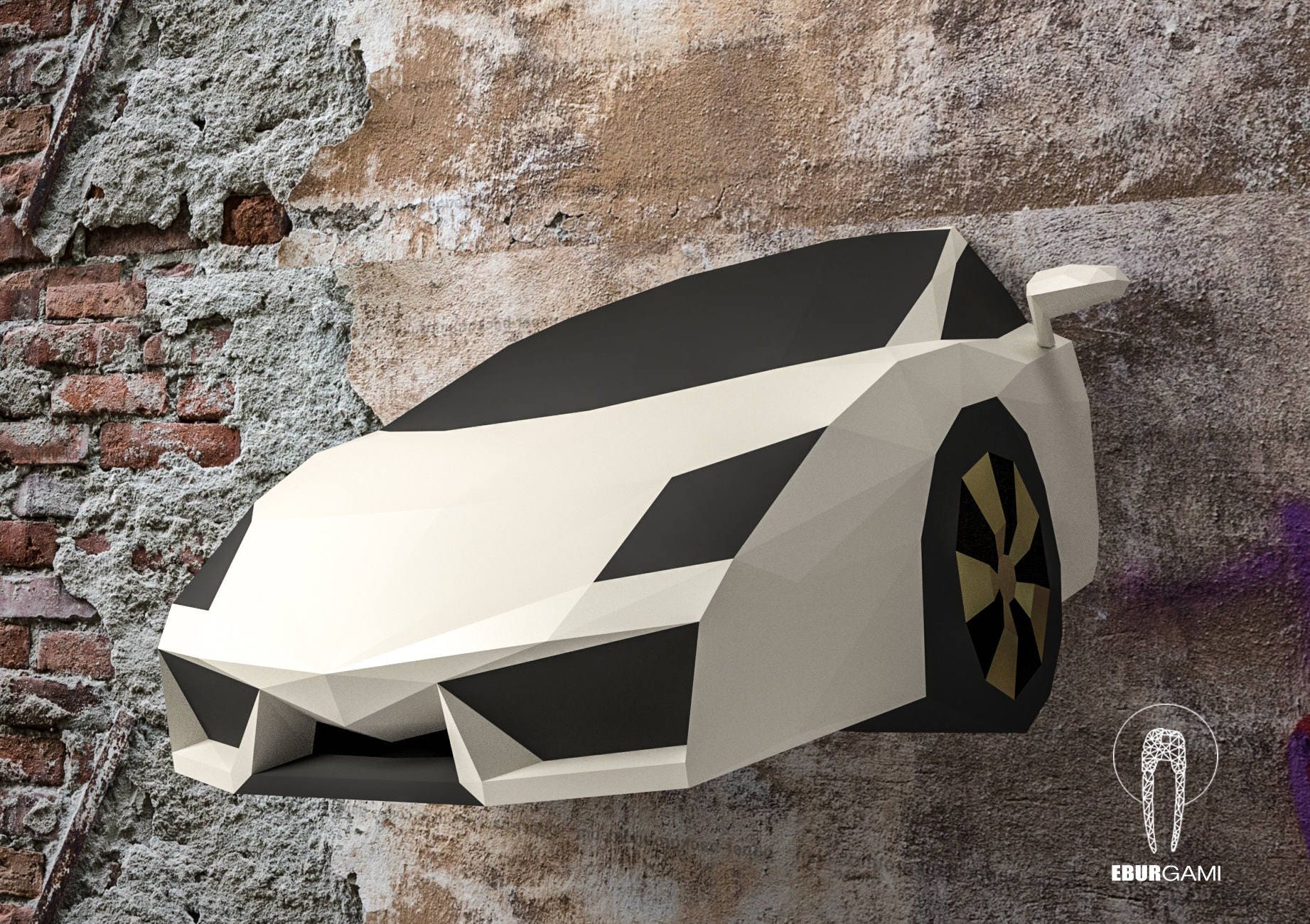 Car Papercraft Lamborghini Gallardo 3D Papercraft Build Your - Etsy Denmark