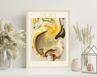 Abstract Poster, Spiritual Wall Art, fluid plasma poster, Indie Aesthetic, Room Decor, Trendy Prints, Digital Download, Printable Wall Art