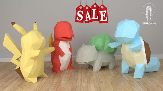 Wie Man Pikachu Pokemongo Macht Origami Die Kunst Des Papierfaltens