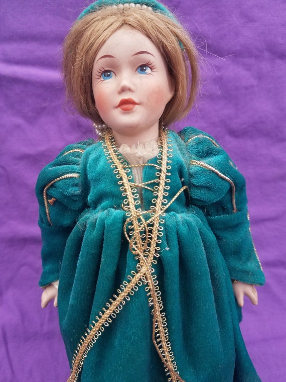 porcelain rapunzel doll