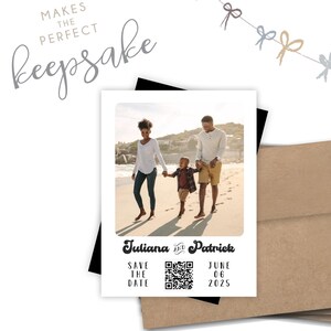 Best QR Save the Dates |  Custom Photo Magnets –  Super Strong,  Premium Magnets, Perfect Keepsakes for Your Wedding, Best Wedding 2025