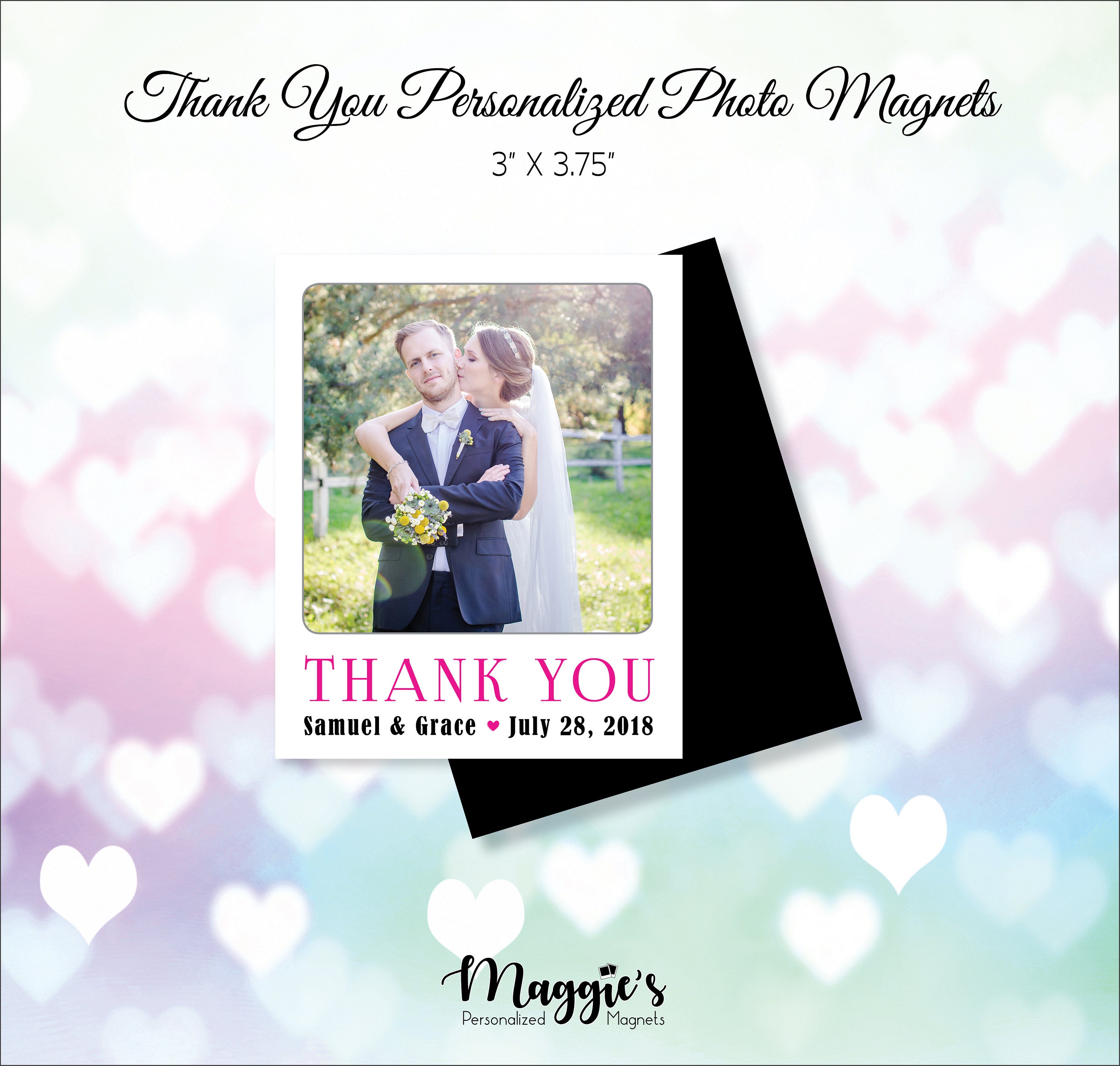 Thank You Photo // Party Favors // FREE Etsy