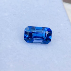 Octagon Cut Tanzanite Gemstone: 2.40 Carat Rich Blue Stone