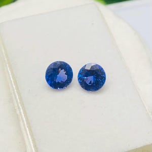 Best Quality Tanzanite Gemstone, Natural Tanzanite, 1.60ct Tanzanite for Ring Size, Blue Tanzanite Gems, AAA+ Tanzanite Gemstone, birthstone