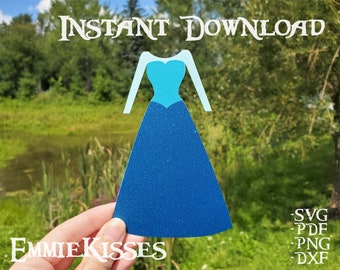 Download Princess Dress Svg Etsy