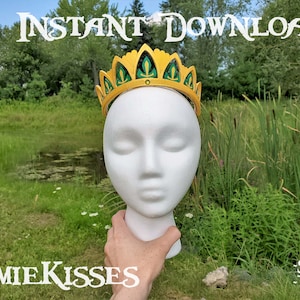 Autumn Queen Tiara - Instant Download