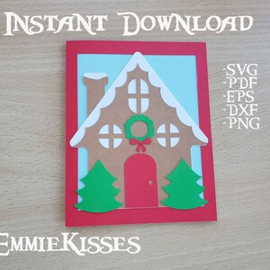 Lebkuchenhaus SVG Plotterdatei - Instant Download