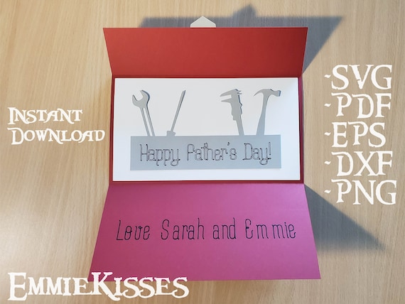 Download 3d Father S Day Card Svg Cutting File Instant Download Etsy