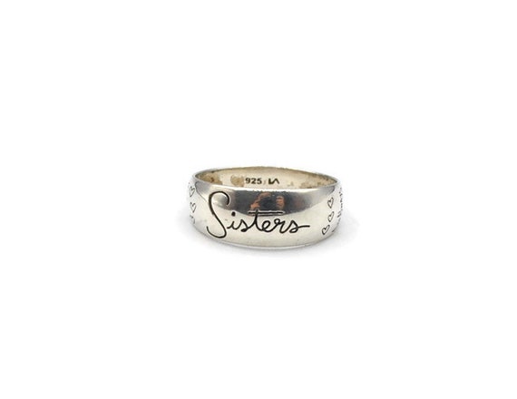 Sterling Silver Sisters Band #264368666492