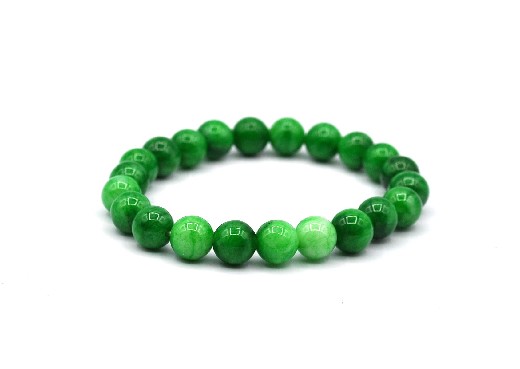 Natural Jade Bead Bracelets