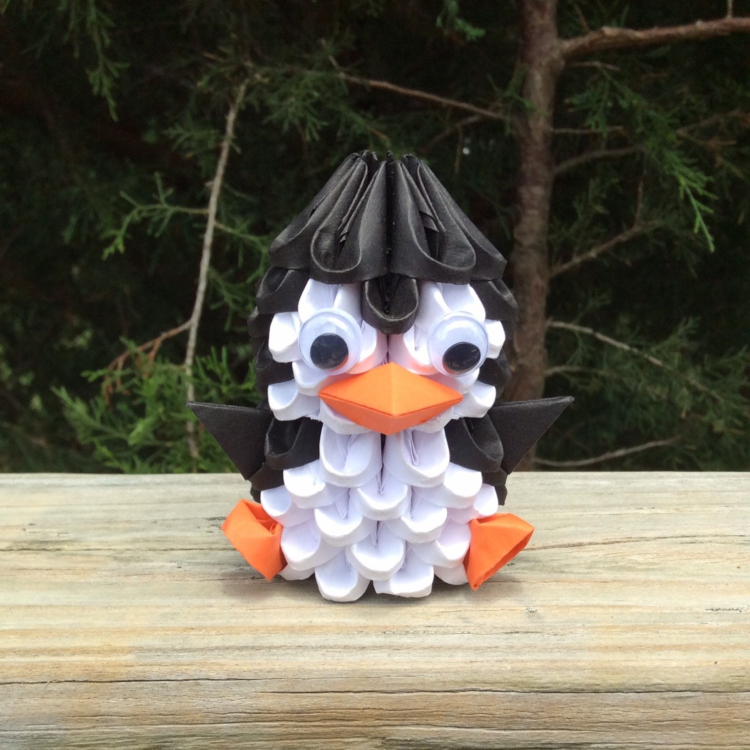 3D Origami Penguin Made to Order - Etsy 3D Origami Penguin Made to Order - Etsy