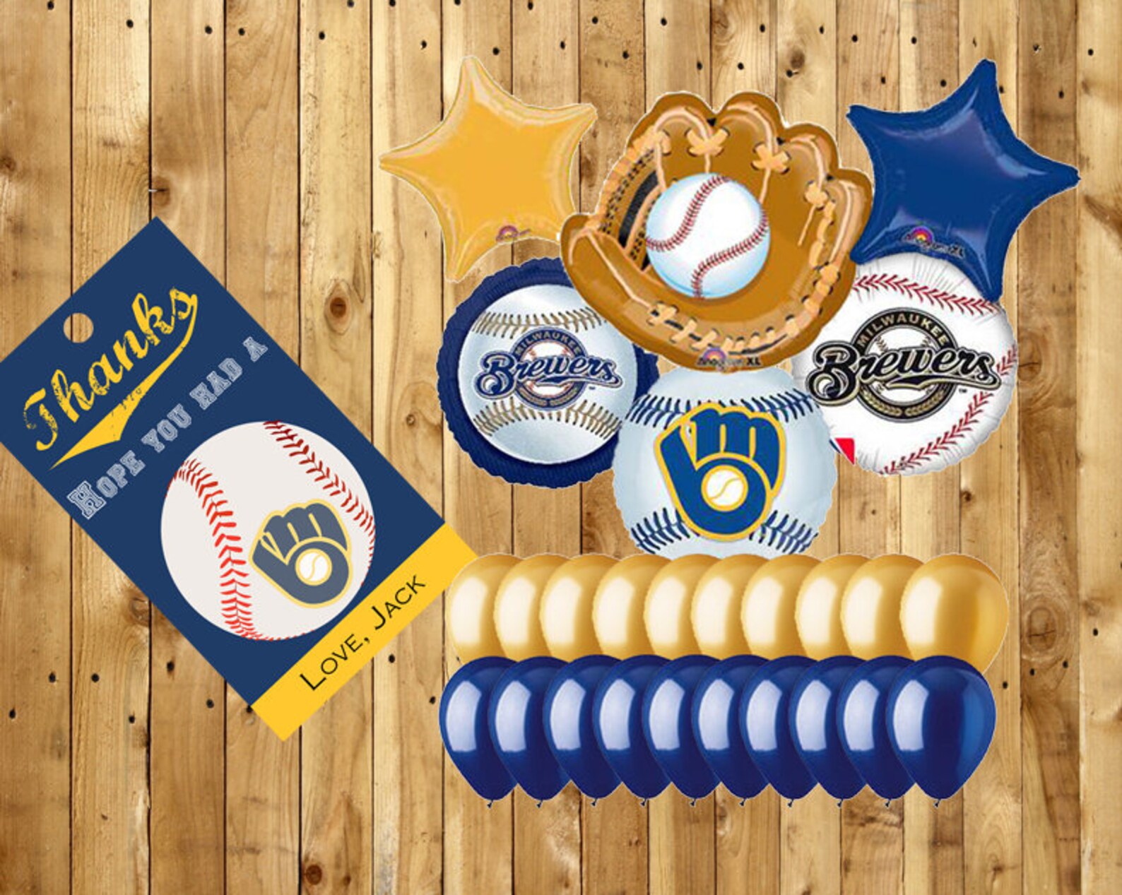 Milwaukee Brewers Ticket Invitation Etsy