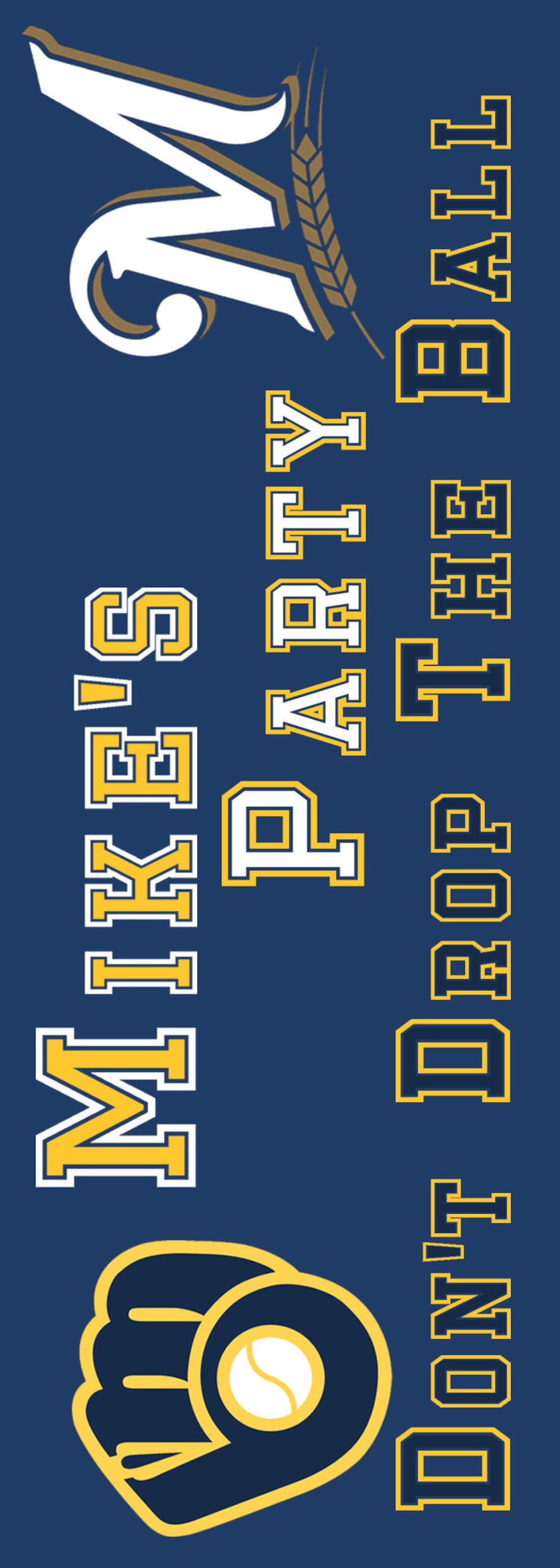 Milwaukee Brewers Ticket Invitation Etsy