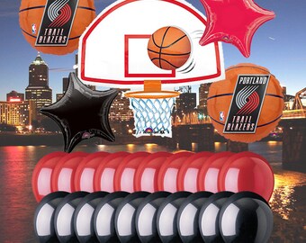 Portland Trail Blazers 25 Piece Balloon Set