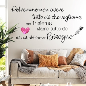 Adhesive written phrase We may not have everything with heart wall decoration love wall decal adhesive decal wall stickers home