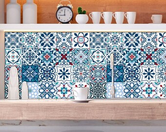 Tile stickers Bathroom and kitchen stickers pattern in modern style decal