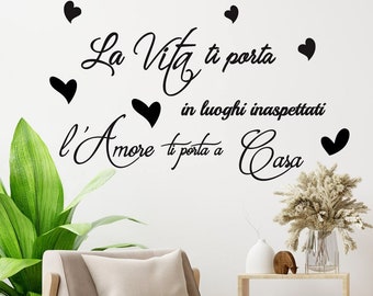Wall stickers quotes life takes you to unexpected places wall stickers wall sticker home decoration modern wall decal decal