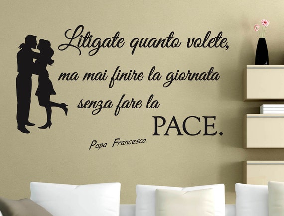 Phrases En Italien Cite Du Pape Stickerdesign Peinture Murale Etsy Phrases En Italien Cite Du Pape Stickerdesign Peinture Murale Etsy