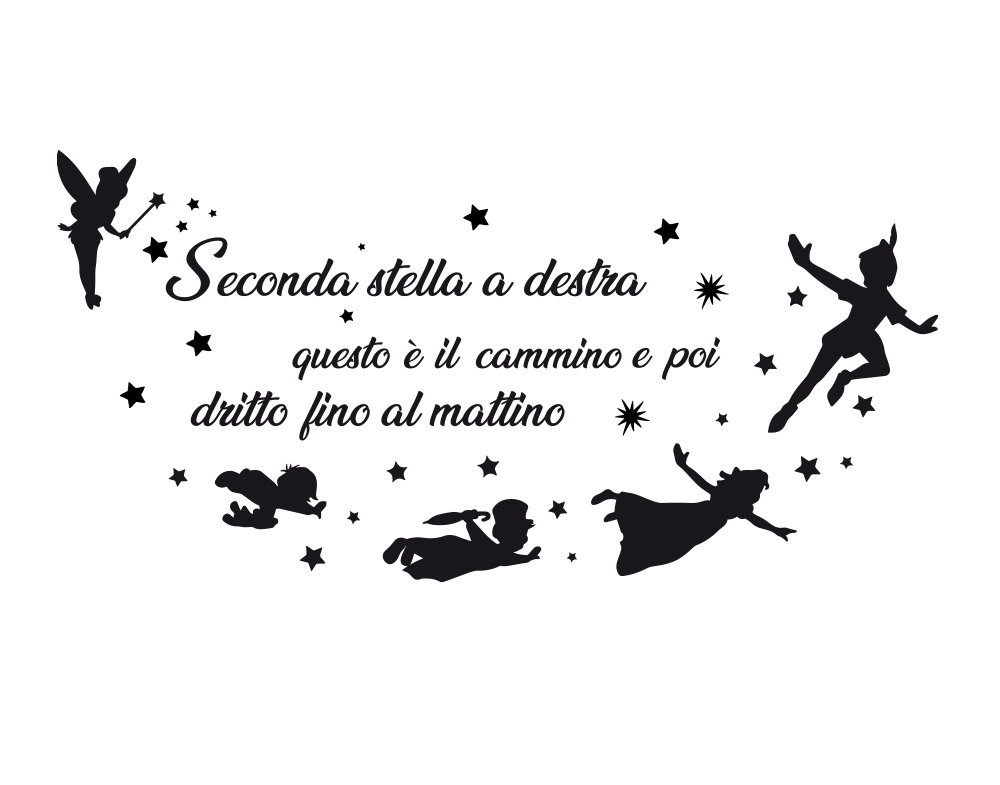 INDIGOS UG - Decalcomanie da muro - adesivi da parete - Murale - Oro, 60 x 10 x 10 cm - Decorazione per soggiorno, camera dei bambini, ufficio, scuola