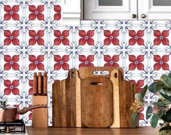 Tile stickers Bathroom and kitchen stickers pattern in modern style decal