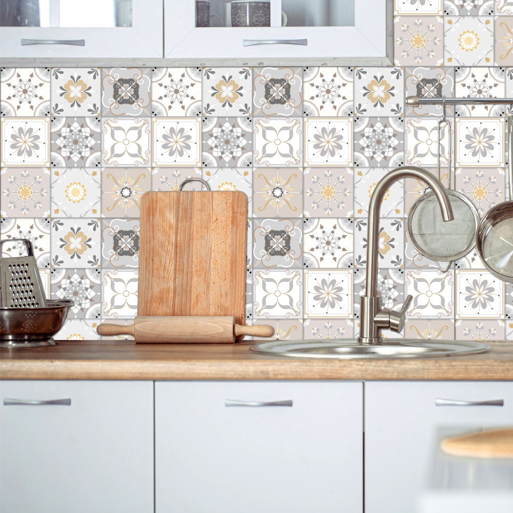 Adesivi piastrelle per bagno e per cucina sticker per piastrelle stile  marocco