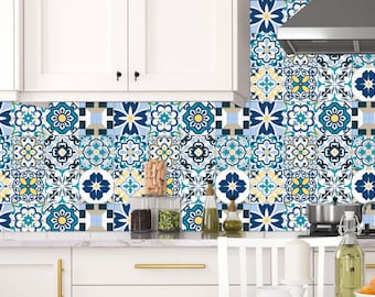 Tile stickers Bathroom and kitchen stickers pattern in modern style decal