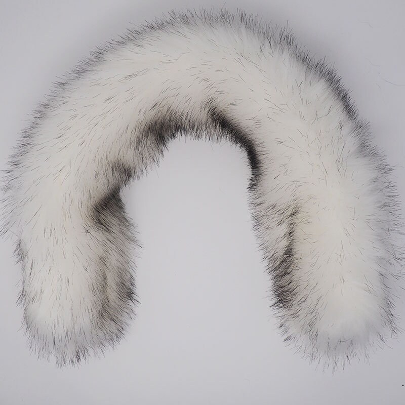Futrzane Faux Fur Trim For Hood Replacement - Like Real Fur