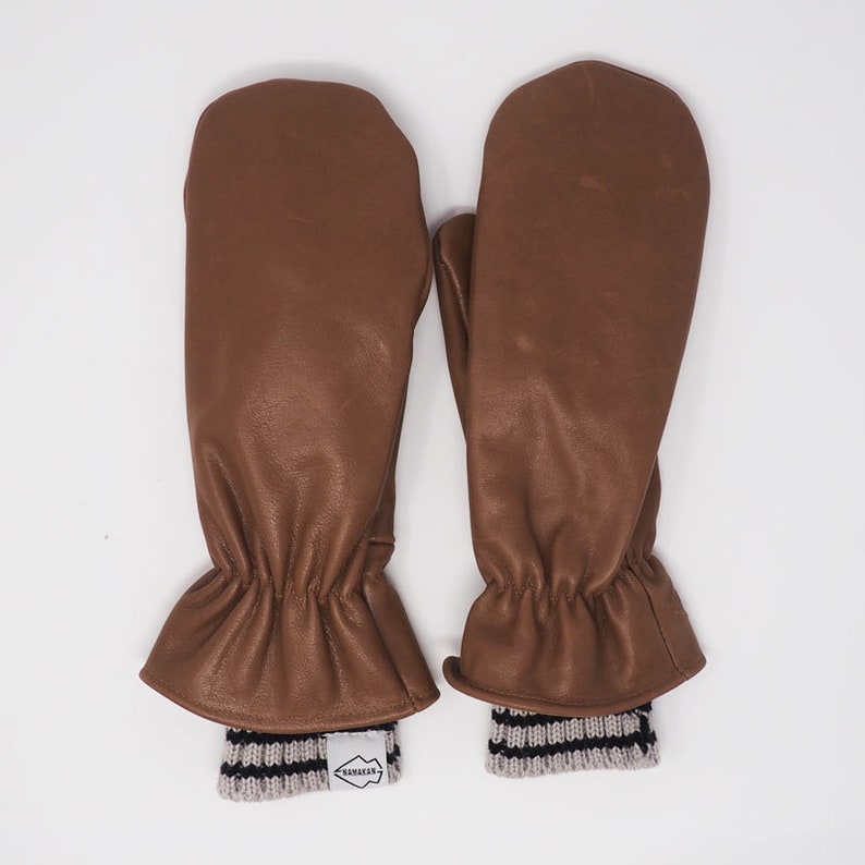 Leather Chopper Mittens. Outdoorsy Women Gifts. Under 50. Etsy