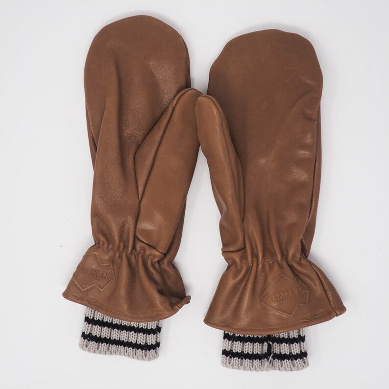 Leather Chopper Mittens. Outdoorsy Women Gifts. Under 50. Etsy