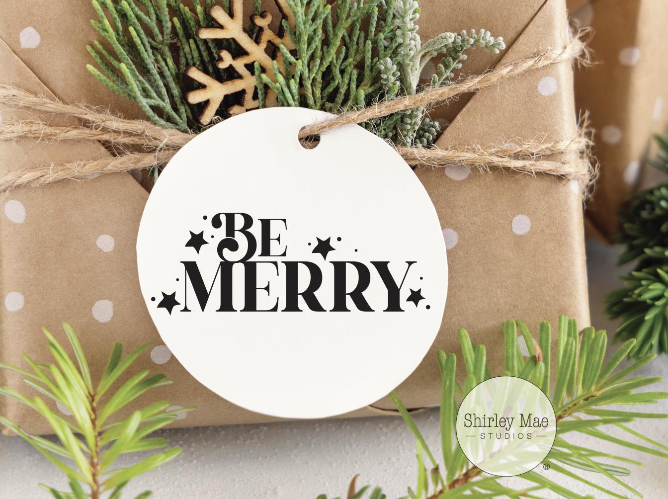 Be Merry Digital Download, Svg, Sublimation Png, Shirt Design, Stickers ...