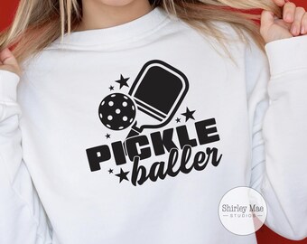 Pickle Baller SVG PNG: Tshirt Design Instant Digital Download Cricut Jpg, Eps, Png, Svg, Pdf